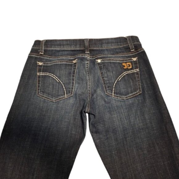 Joe's Rocker Flare Jeans Women's Dark Ryder Wash Retro Cute Y2K Blue Size 27 - Picture 6 of 11